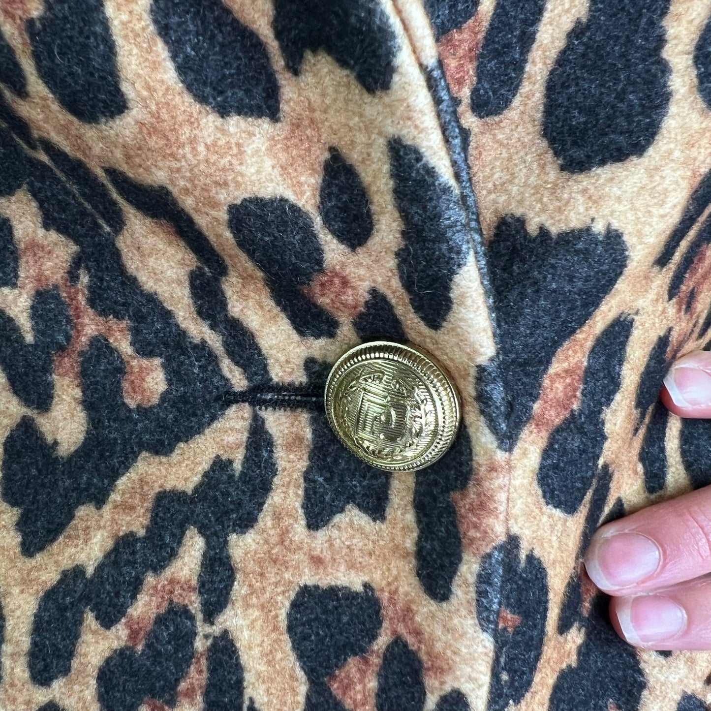 PACO RABANNE Blazer maculata in lana