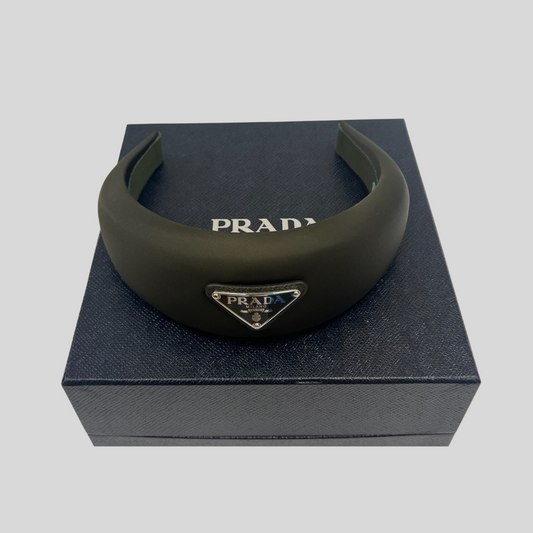 PRADA Fascia cerchietto rigido