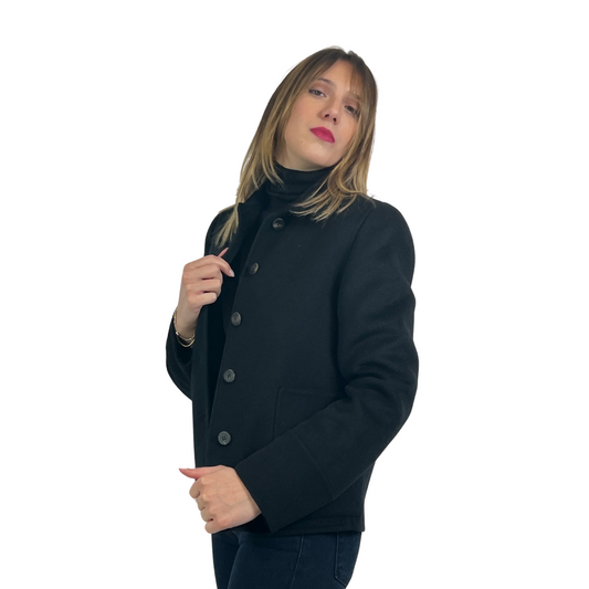 PRADA Giacca corta sfoderata in cashmere