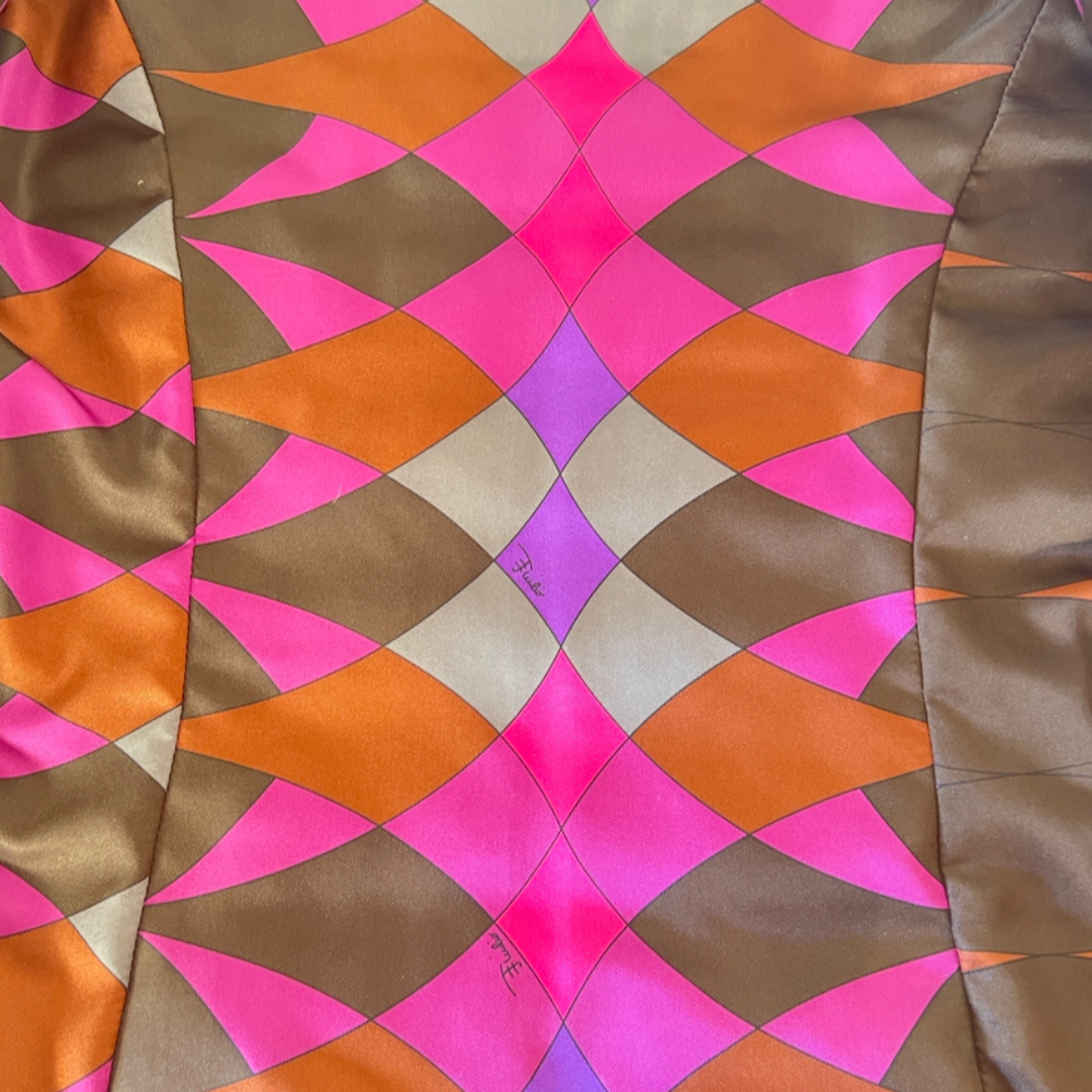Piumino Emilio Pucci ciclamino