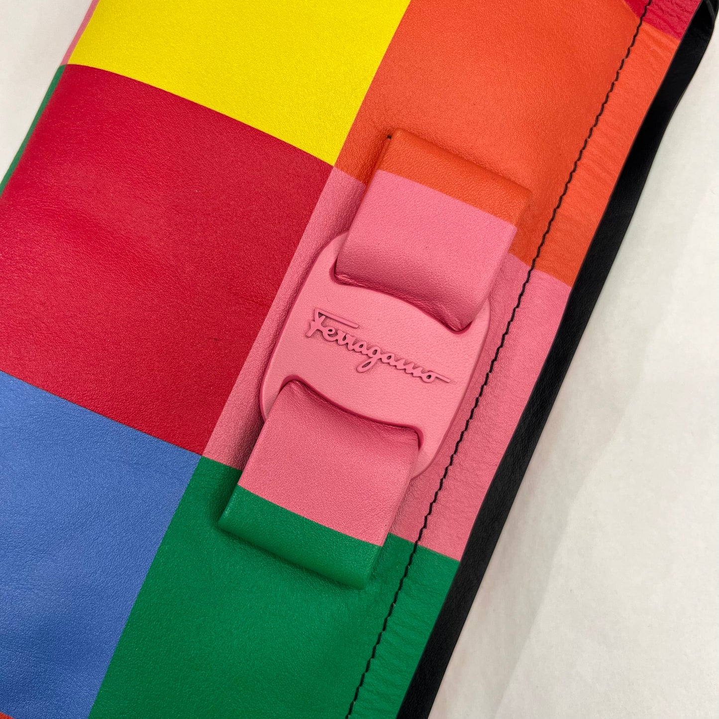 SALVATORE FERRAGAMO Borsa pochette multicolor