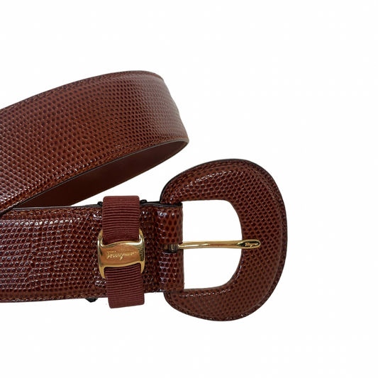 SALVATORE FERRAGAMO Cintura color cuoio