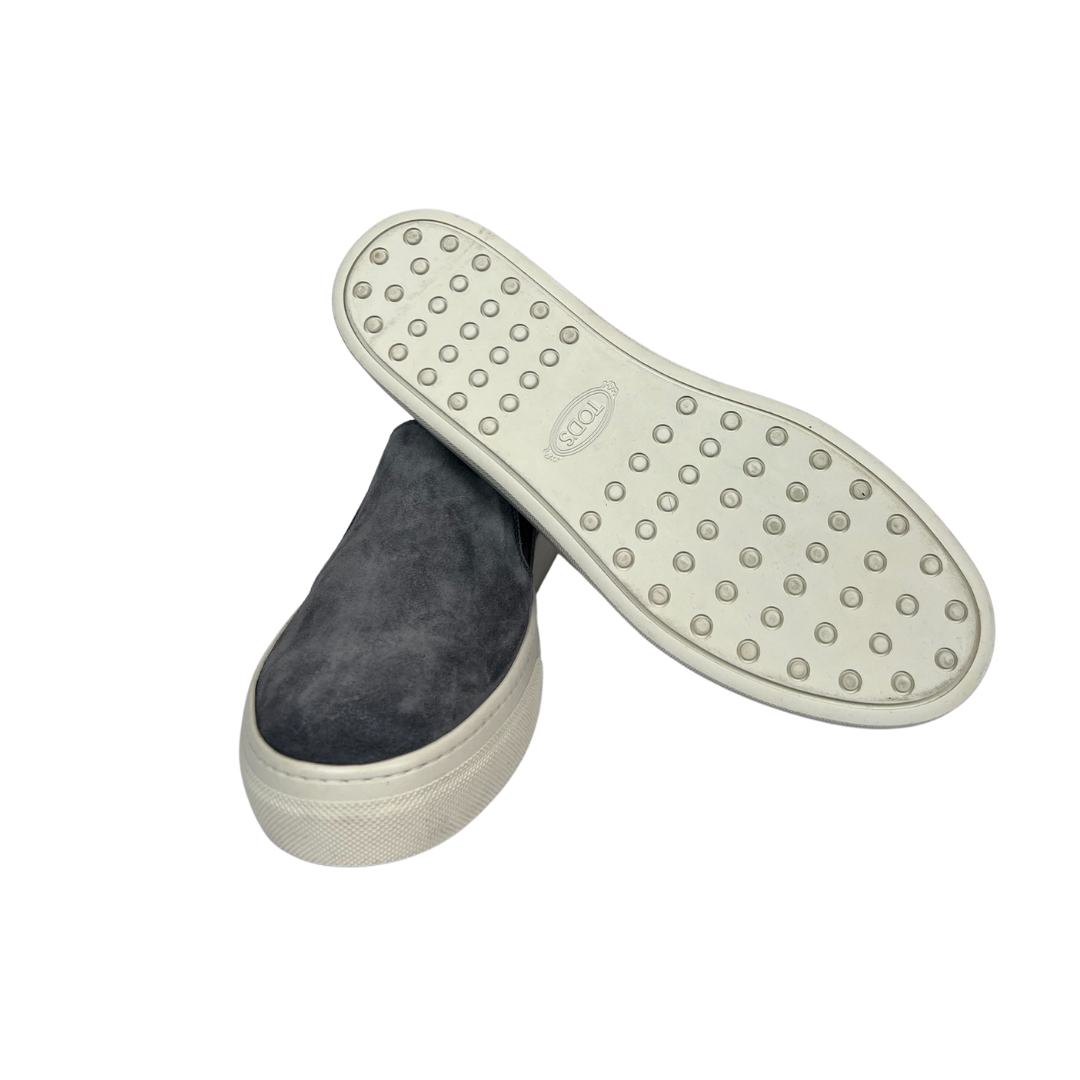 TOD'S Scarpe mocassini in pelle scamosciata