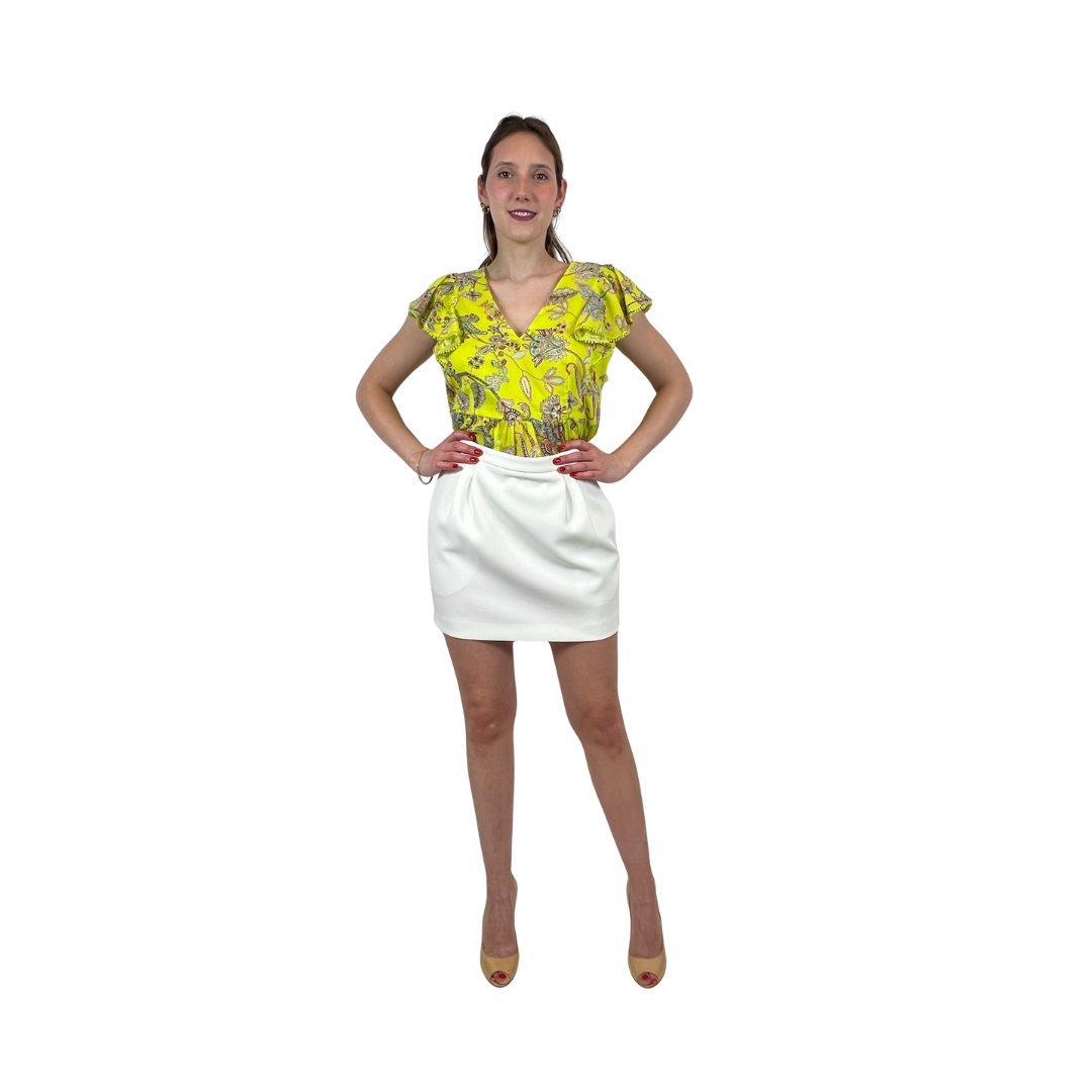 TWINSET Casacca lunga in voile di cotone