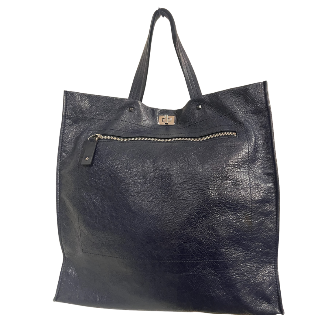 VALENTINO Borsa shopping in pelle Rockstud Shopping