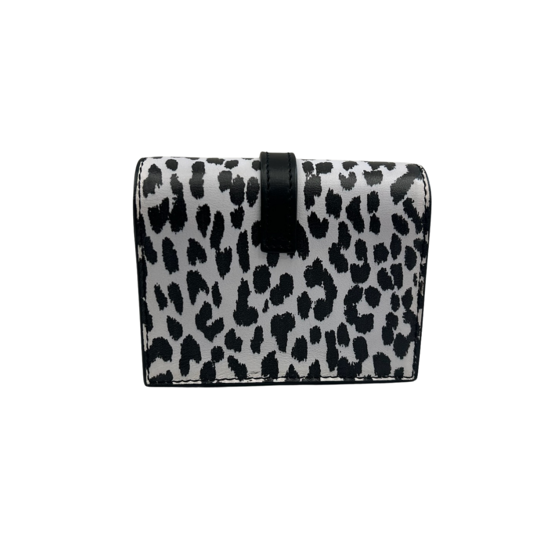 YSL Borsa Cassandra Micro in pelle leopard animalier