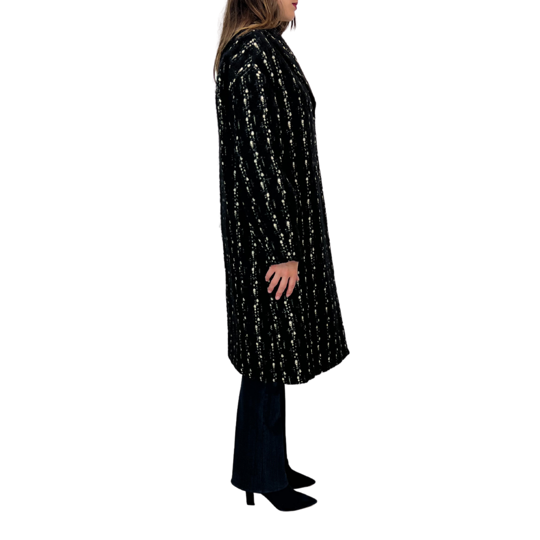 cappotto Aspesi nero e bianco