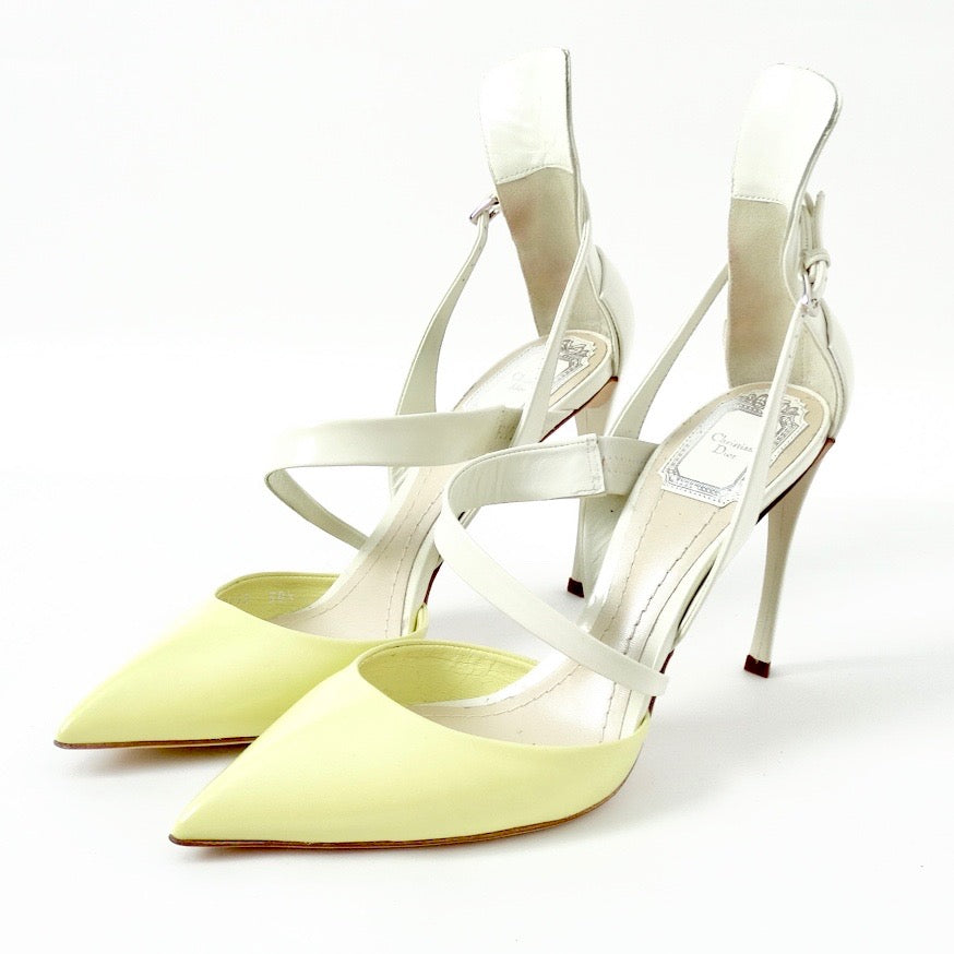 Scarpe Christian Dior giallo