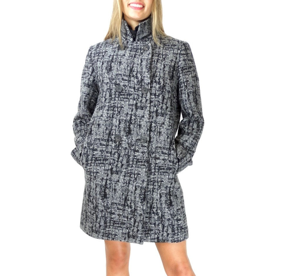 CAPPOTTO SONIA RYKIEL NERO E GRIGIO