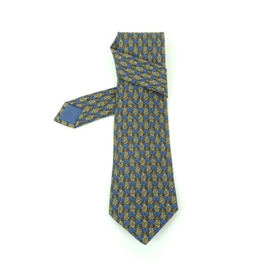 Cravatta Hermes ananas