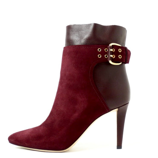 SCARPE TRONCHETTO JIMMY CHOO BORDEAUX