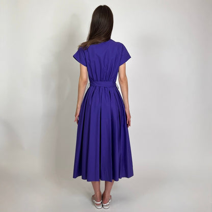 LAVI COUTURE Abito scamiciato viola
