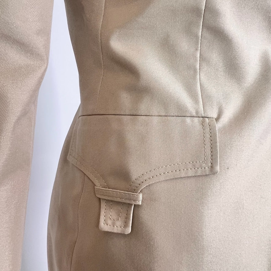 GUCCI Tailleur in cotone beige