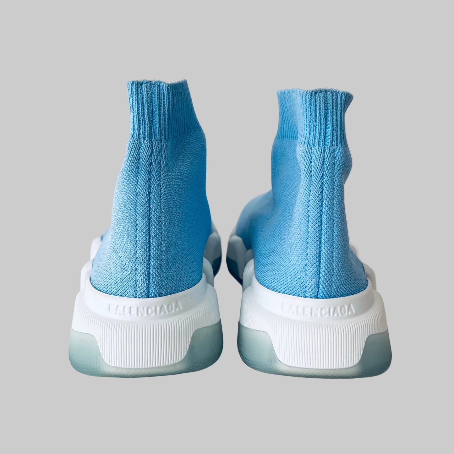 BALENCIAGA Scarpe sneakers Speed 2.0 azzurre