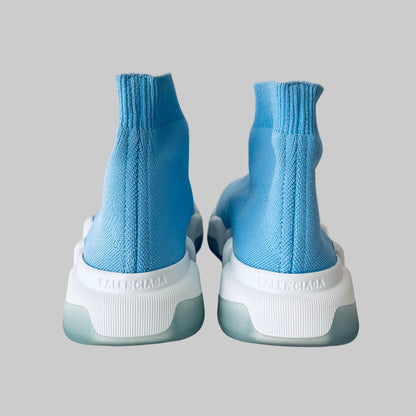 BALENCIAGA Scarpe sneakers Speed 2.0 azzurre