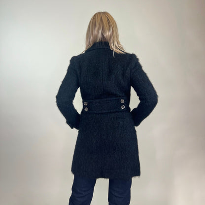 MICHAEL KORS Cappotto misto mohair blu