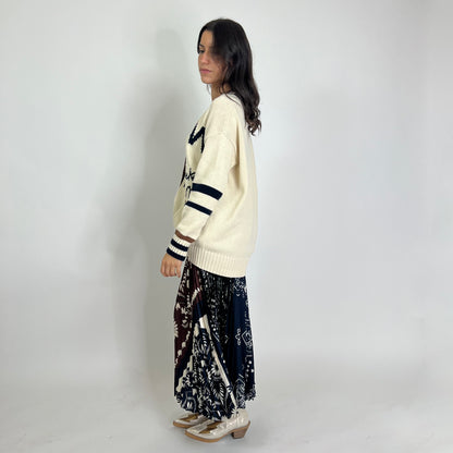 WEEKKEND MAX MARA Maxi cardigan panna