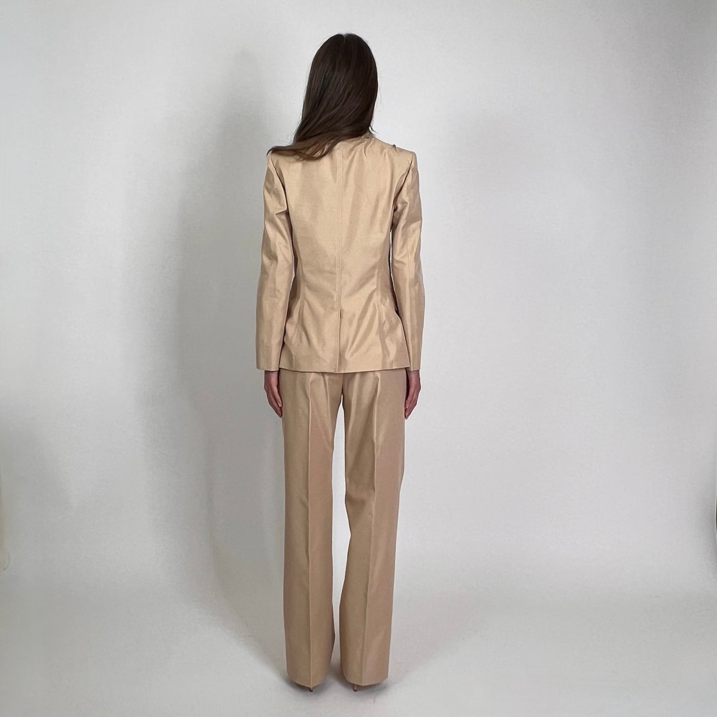 GUCCI Tailleur in cotone beige