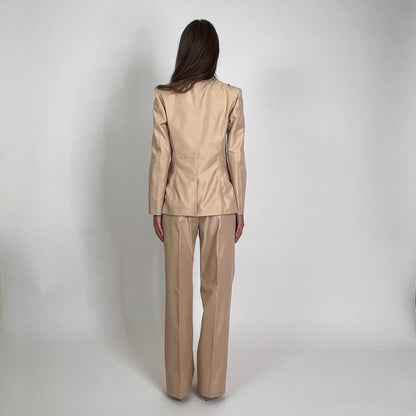 GUCCI Tailleur in cotone beige