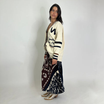 WEEKKEND MAX MARA Maxi cardigan panna