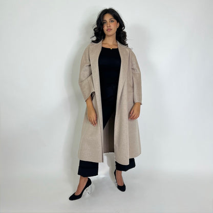 MAX MARA Cappotto Ludmilla Icon in doppio cachemire sabbia