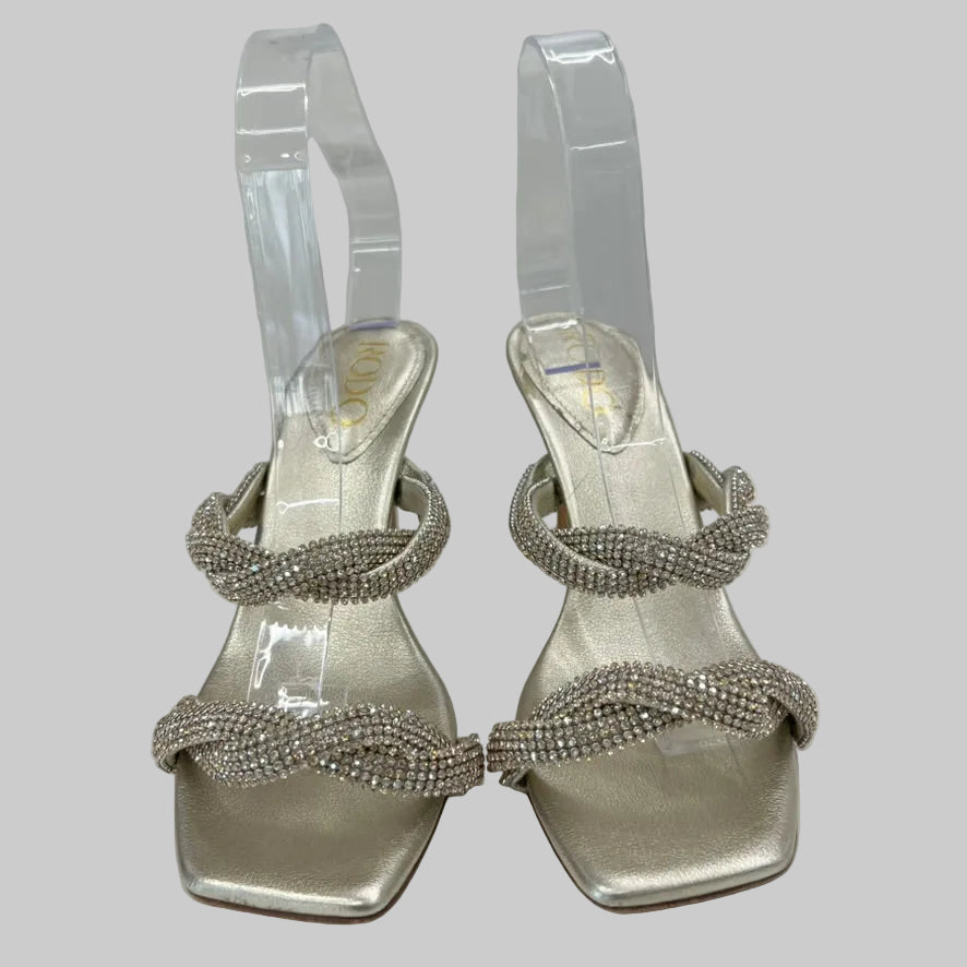 RODO Scarpe sandalo dorato