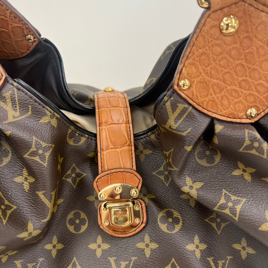 LOUIS VUITTON Borsa Mahina XL Alligator Trim Limited Edition