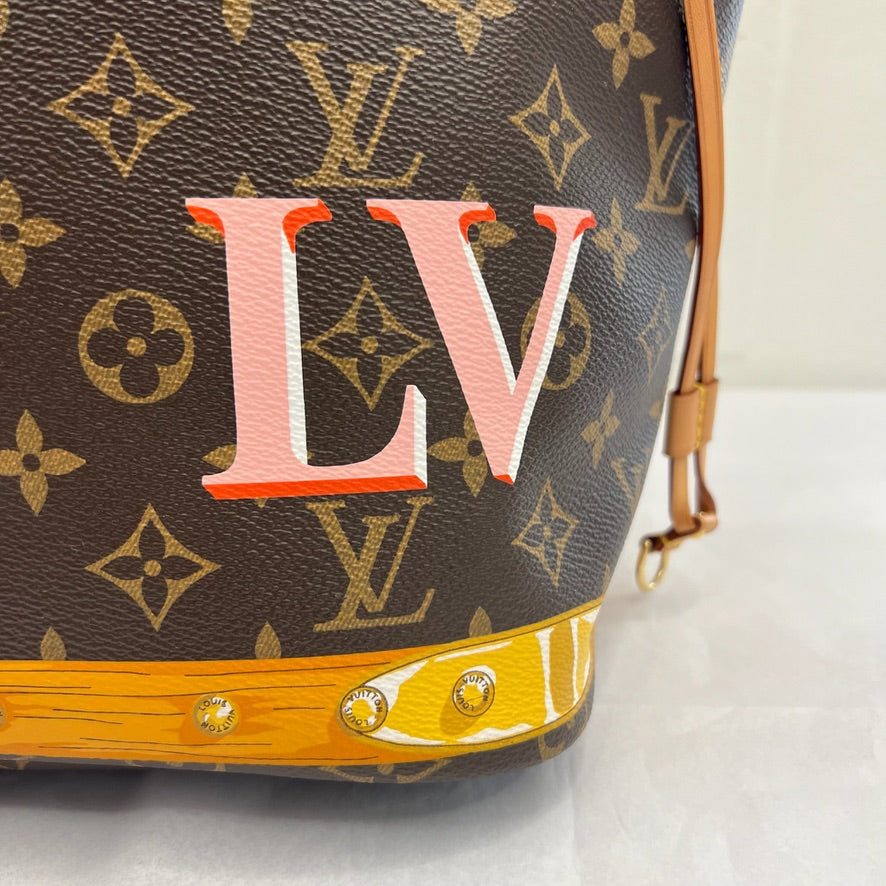LOUIS VUITTON Borsa shopping Neverfull Trunks MM Limited Edition