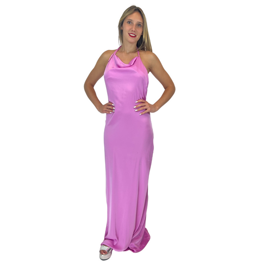 DEÜSA Abito lungo rosa