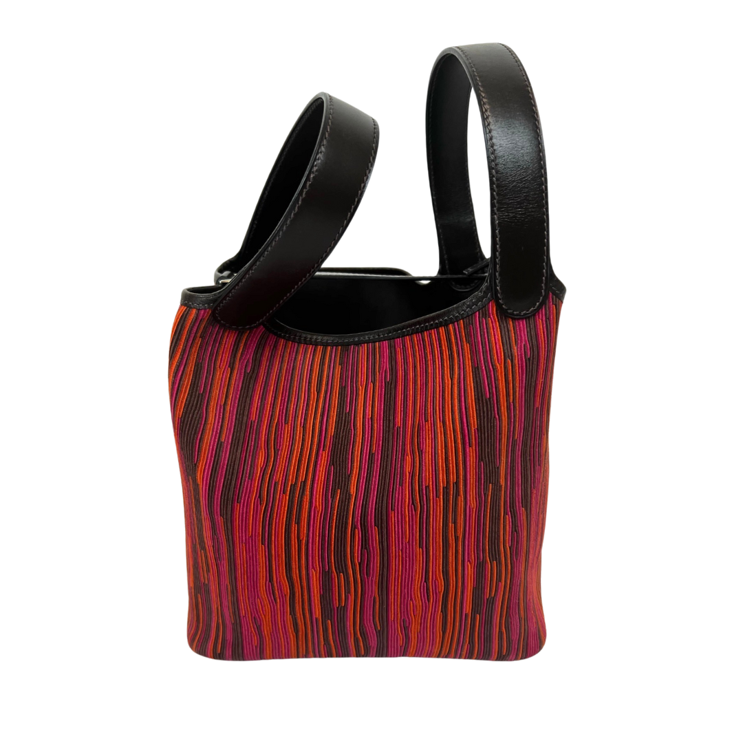 HERMES Borsa Picotin 18 multicolor