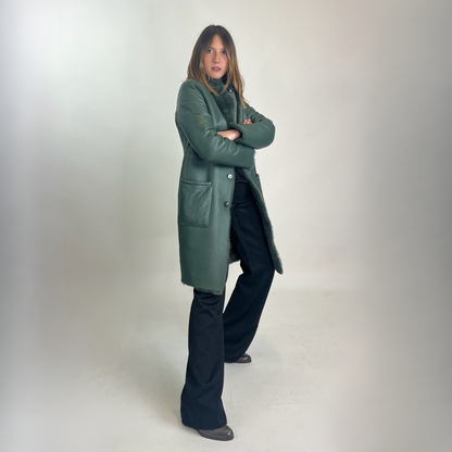 JOSEPH Montone reversibile verde