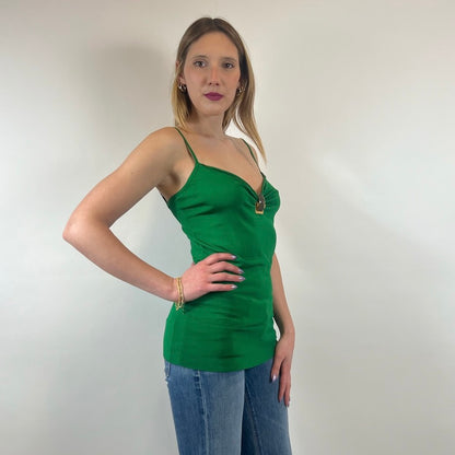 GUCCI Top verde smeraldo