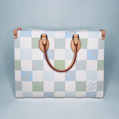 LOUIS VUITTON Borsa OnTheGo damier giant pastel