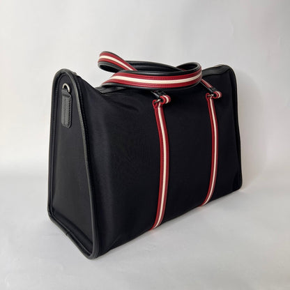 BALLY Borsone da viaggio in nylon nero