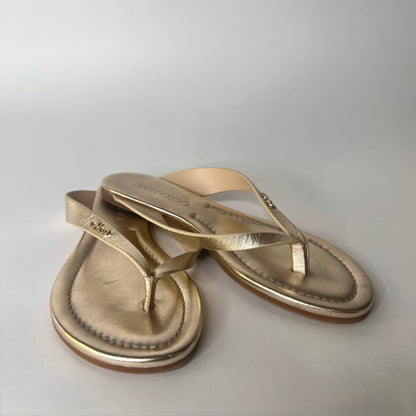 JIMMY CHOO Sandali infradito oro chiaro