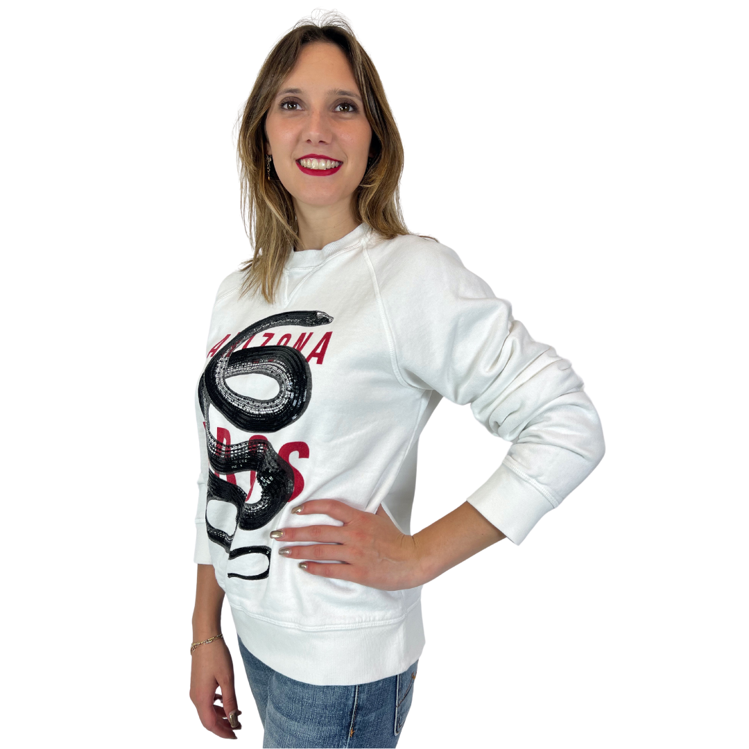 Felpa con serpente outlet