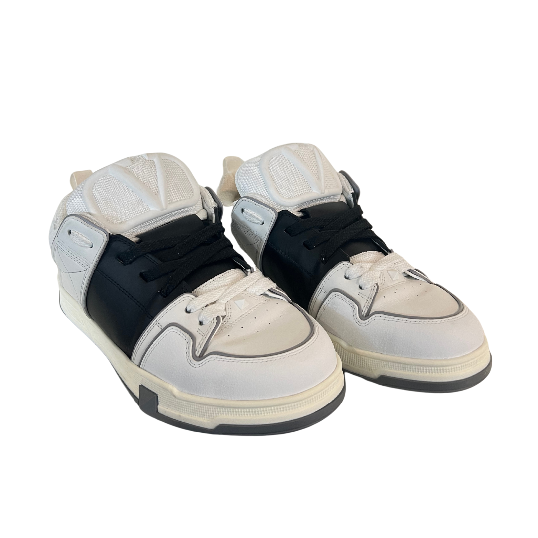 VALENTINO Sneakers bianca e nera 