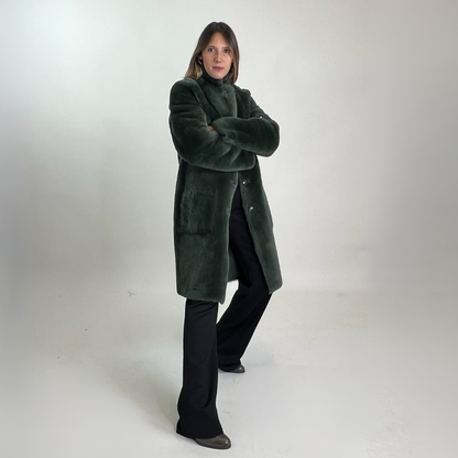 JOSEPH Montone reversibile verde