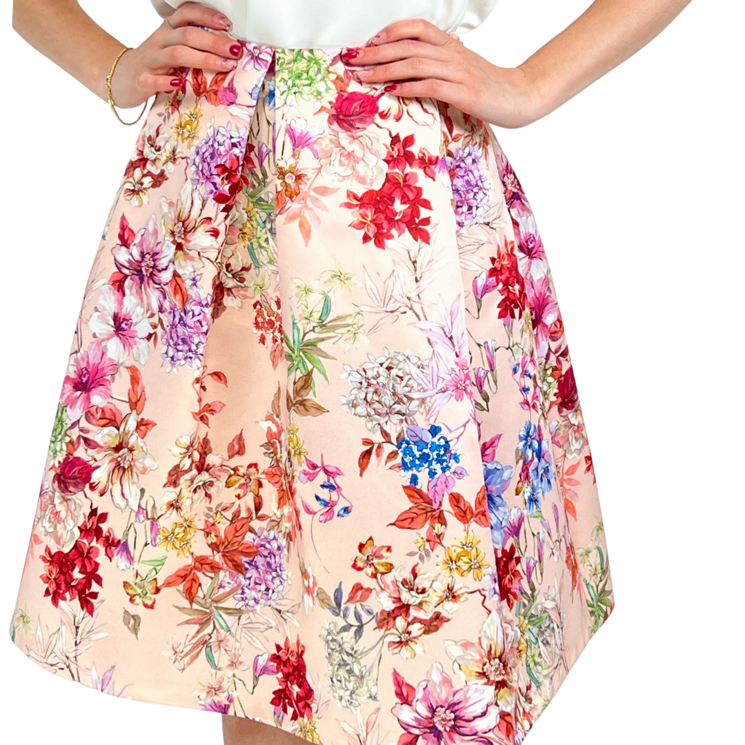 TWENTY EASY BY KAOS Gonna fiorata rosa