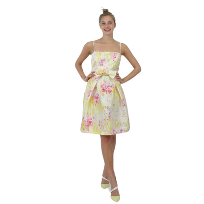 RED VALENTINO Abito giallo rosa