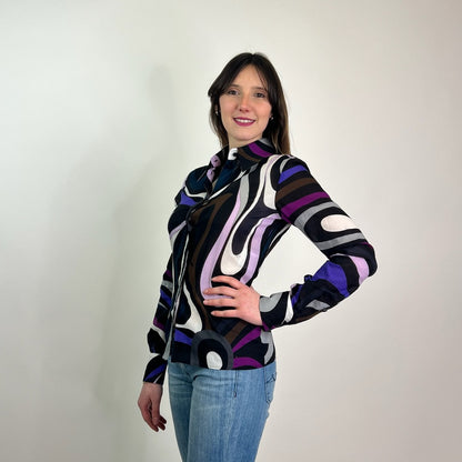 EMILIO PUCCI Camicia in cotone fantasia