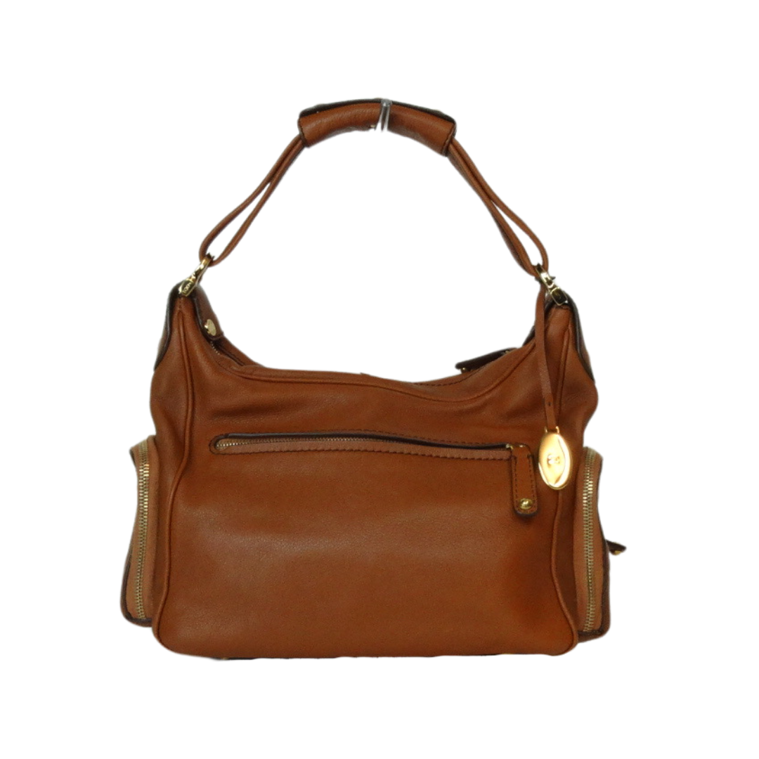 TOD'S Borsa in cuoio con tasche