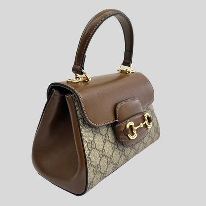 GUCCI Borsa Horsebit 1955 GG Supreme