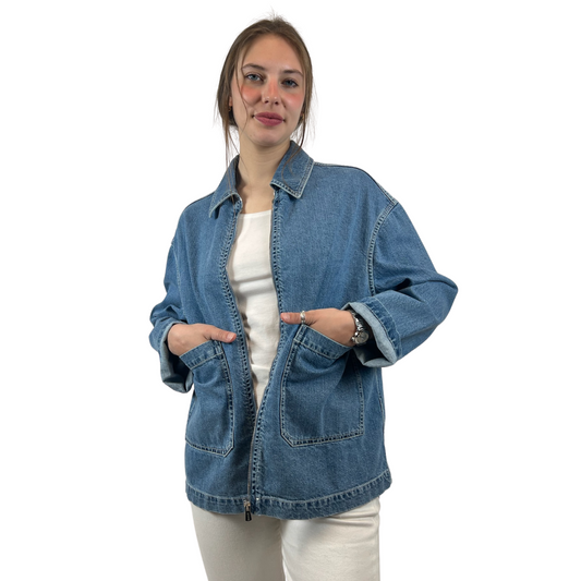 BALLY Giacca in jeans over size