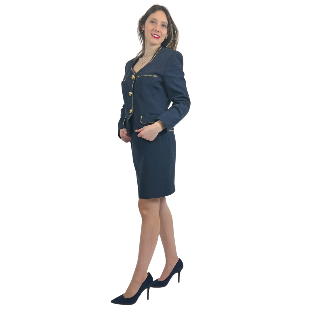 ALBERTA FERRETTI Tailleur blu 