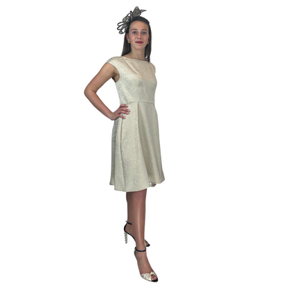 ANITA DI MILANO Completo damascato beige