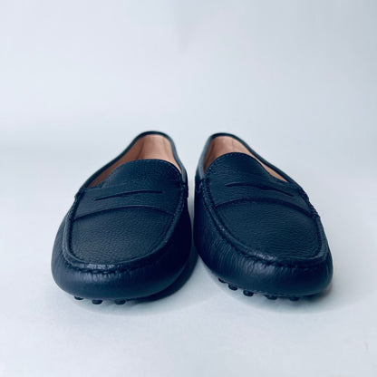TOD'S Mocassini Gommini in pelle blu