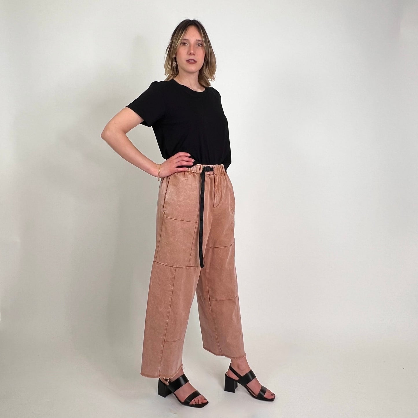 WHITE SAND Pantaloni in cotone