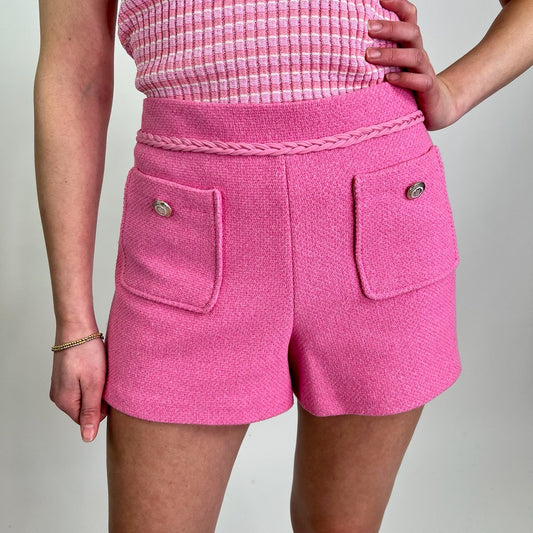 MAJE Shorts rosa pink con taschine