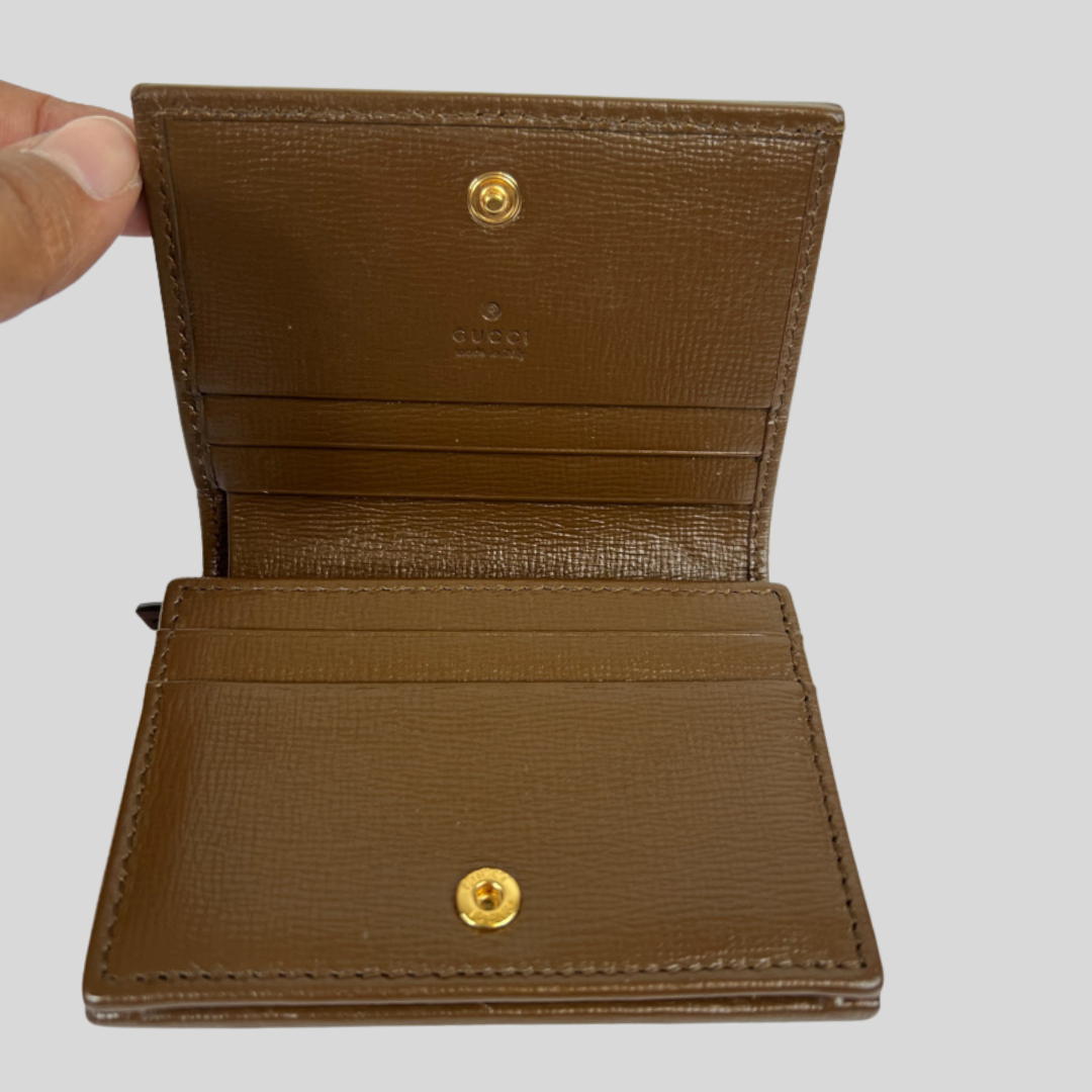 GUCCI Portafoglio Horsebit GG Supreme